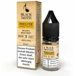 Black Note Prelude V2 Liquid 10ml / 3 mg