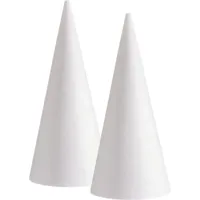 Möbius XXL-Styroporkegel, 40 x 18 cm, 2 Stück