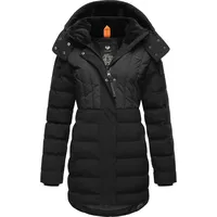 Ragwear Damen Jacken stylischer, gesteppter Winterparka mit gefütterter Kapuze