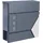 Wiltec V48 Anthrazit inkl. Zeitungsfach