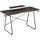 NanoRS Gaming-Tisch mit Monitorablage max. Höhe 850mm, schwarz, RS170, - Schwarz/Orange