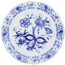 Kahla Frühstücksteller Zwiebelmuster blau 21 cm