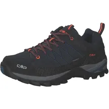CMP Rigel Low WP Herren b.blue/flash orange 39
