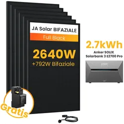 Anker SOLIX Solarbank 3 E2700 Pro, 6-8 Solarmodule