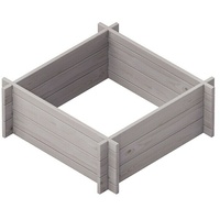 Upyard Hochbeet Multibox  (L x B x H: 79 x 79 x 29,5 cm, Holz, Grau)