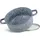 Edenberg Edenberg, 14-teiliges marmoriertes Topfset, 1,3L/2,3L/3,3L/4,5L/5,6L/6,8L, geeignet für Induktion. EB-8144+ Griffkappen - Grau