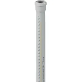 Ostendorf SKOLANsafe-Rohr DN/OD 58, 1000 mm mit Muffe
