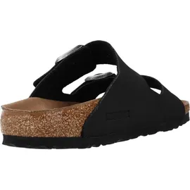 Birkenstock Arizona Birko-Flor Nubuk schmal schwarz 45