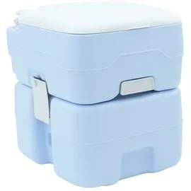 vidaXL Campingtoilette Blau 41,5 x 36,5 x 42 cm