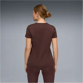 Puma TAD Essential Heather Tee Chocolate Brown XS