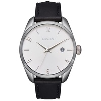 Nixon Damen Analog Japanisches Miyota-Quarzuhrwerk mit DREI Zeigern und Datumsanzeige Uhr mit Leder Armband A1343-625-00