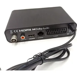 METRONIC DVB-T HD Decoder für TV – HDMI, Scart, Demodulator, Empfänger, Adapter, Tuner für DVB-T-Antenne – Recorder USB 441658