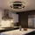 GLOBO Deckenventilator 50 cm Schwarz