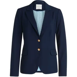 Betty & Co Klassischer Blazer mit Taschen in Dunkelblau | 38