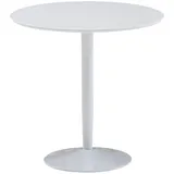 KADIMA DESIGN Küchentisch Ø 75 cm weiß