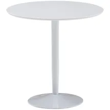KADIMA DESIGN Küchentisch Ø 75 cm weiß