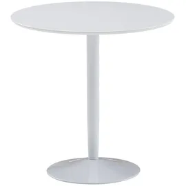 KADIMA DESIGN Küchentisch Ø 75 cm weiß