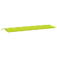 VidaXL Gartenbank-Auflage Hellgrün 200x50x7 cm Oxford-Gewebe