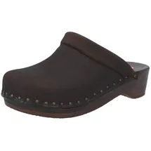 Berkemann Soft-Toeffler Unisex-Erwachsene Clogs, Braun (Dunkelbraun), 42 2/3 - 42 2/3 EU