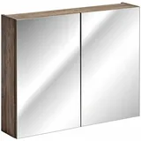 Lomadox - Spiegelschrank 80cm PUEBLA-56 in Vintage Oak Nb., b/h/t ca. 80/65/17 cm