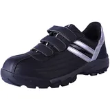 DDTX Sicherheitsschuhe Arbeitsschuhe Herren Unisex SB Stahlkappe Stoßdämpfend Leicht Schwarz Gr.46 - 46 EU