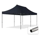 TOOLPORT Faltpavillon 3 x 6 m Schwarz