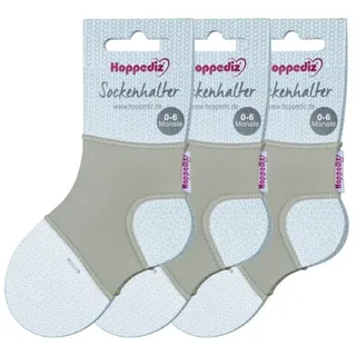 Hoppediz Sockenhalter in 3-er Set, grau | Gr.: onesize