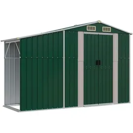 vidaXL Gerätehaus 1,10 x 0,93 m Grün