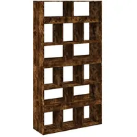 vidaXL Bücherregal 100 x 33 x 187,5 cm Räuchereiche