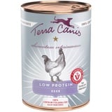 Terra Canis 6x 400g Terra Canis Alimentum Veterinarium Low Protein Huhn Hundefutter nass