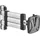 Novus 968+0119+001 Flachbildschirm-Montagearm Anthrazit/Silber