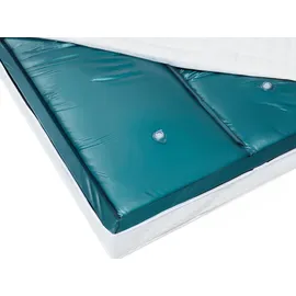 Beliani Wasserbettmatratze 180 x 200 x 20 cm Stark beruhigt Kunststoff