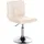 CLP Palma Lounger V2 Kunstleder creme