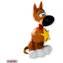 Plastoy Lucky Luke Spardose Rantanplan - Kunststoff - 16 cm