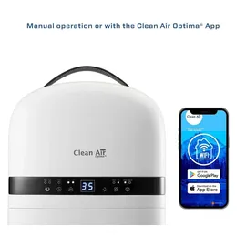 CLEAN AIR Optima CA-702 Smart, Luftentfeuchter Weiss