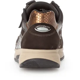 Gabor rollingsoft by Gabor Damen, Schnürschuh bequem in weiss