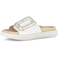 Gabor Pantolette GABOR, Damen, Gr. 37, creme, Schuhe Pantolette