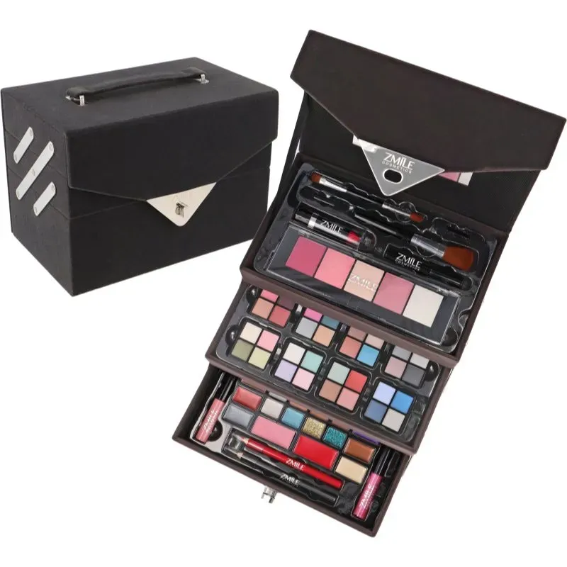 ZMILE COSMETICS Beauty Case Velvety Kosmetikkoffer Dark Grey