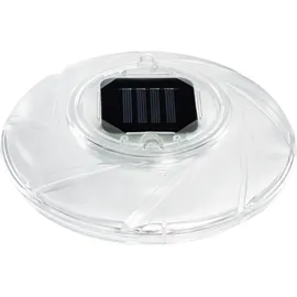 BESTWAY Schwimmende Solar-LED-Poolleuchte Ø 18 cm silber