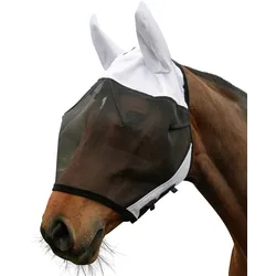 Fliegenschutzmaske SuperFly mit Ohrenschutz, Pony