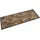 vidaXL Küchenteppich Waschbar Morgen Braun 60x180 cm Samt
