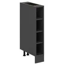 Vicco Unterschrank R-Line 15 x 15 x 81,6 cm Grau