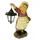 Kremers Schatzkiste Gartenfigur Oma Edeltraud mit Solarlaterne 39 cm mehrfarbig