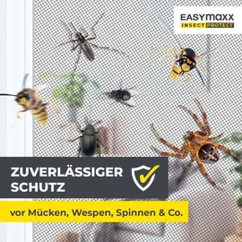 EasyMaxx Fenster-Moskitonetz 150 x 130 cm