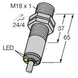 Turck Opto Sensor M18SP6FF100