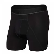 SAXX Underwear Light Compression Mesh Boxershorts - Blackout - XL