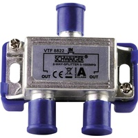 Schwaiger VTF8822 Kabel-TV Verteiler 2-fach 5 - 1000 MHz