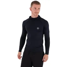 Hurley Rash Guard Icon Hooded Schwarz L