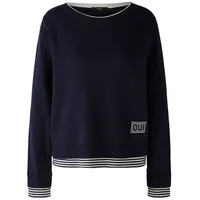 Oui Pullover LEEZA in dk blue white | Gr.: