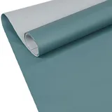 ANRO Kunstleder Lederimitat Lederstoff Polsterstoff Nappaprägung Texturiert Meterware Bezugsstoff Blassblau 100x140cm